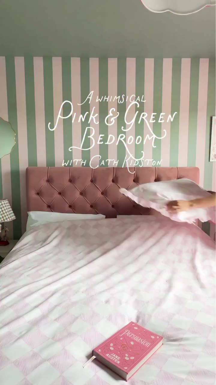 AD. A dreamy little bedroom update with @cathkidston 🎀🌸✨ • From stripes to…