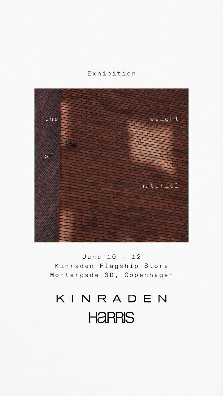 During Design Week in Copenhagen, @harris_tegl and @kinraden come together in…