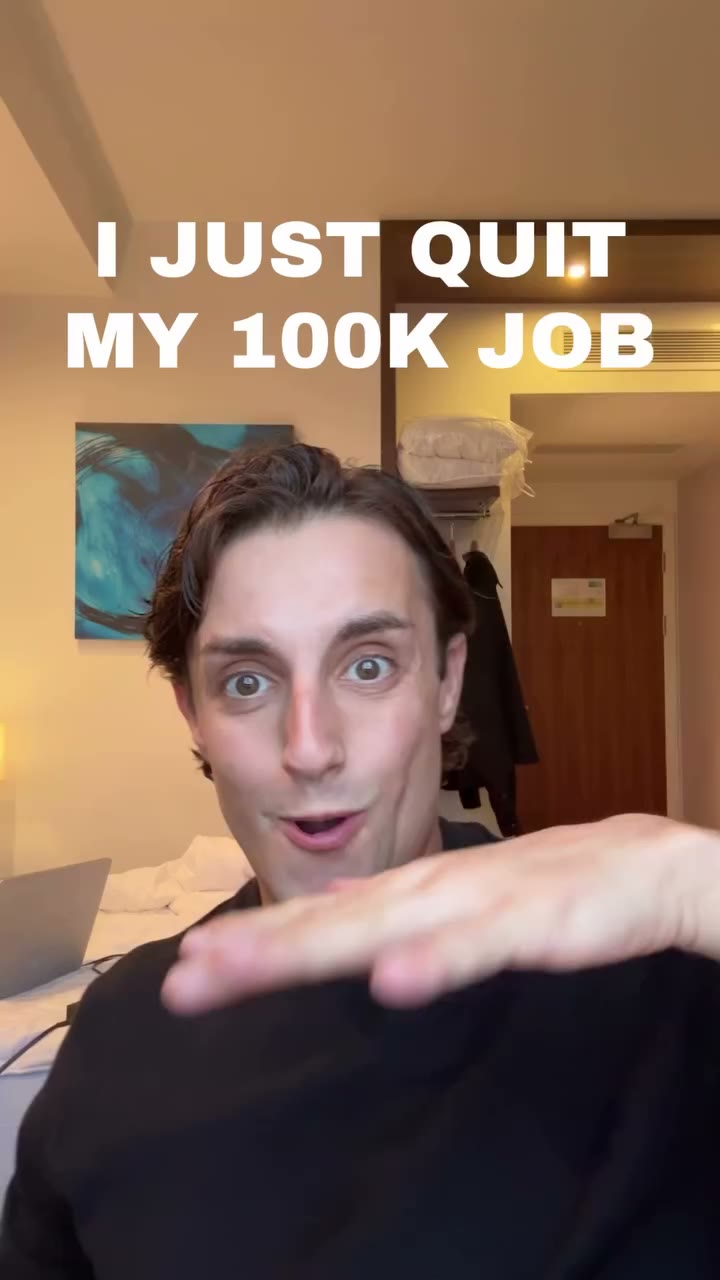 I just quit my 100k job. I am absolutely terrified.