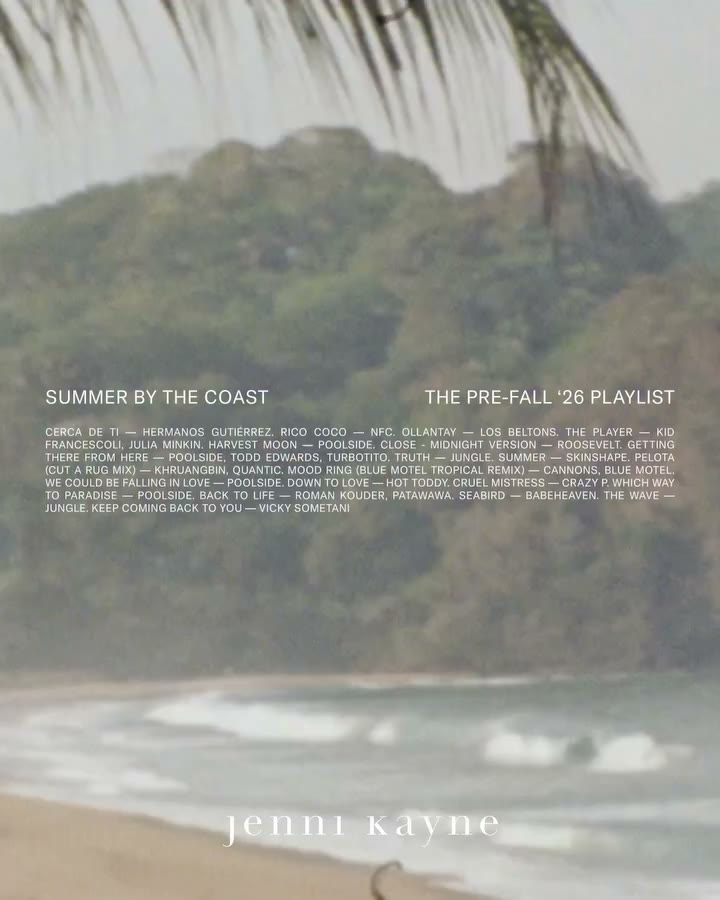 The soundtrack to slow summer days. Curated by us, for your ears. Press play…