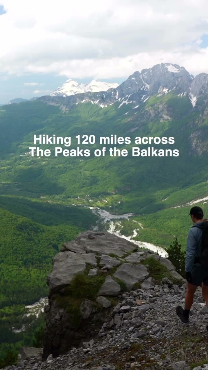 I recently completed a 120-mile hike across the Peaks of the Balkans and…