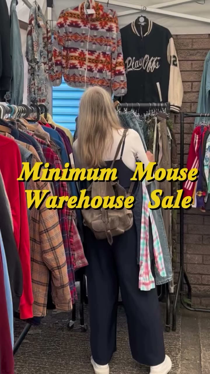 Saturday 20th June - save the date for the Minimum Mouse summer warehouse…