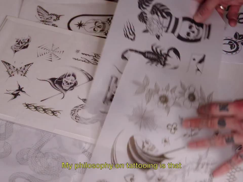 “Tattoos—like clothing—reflect who you are and how you communicate to the…