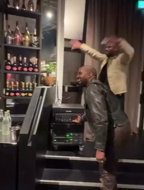 Ye celebrating his 48th birthday today playing “Beautiful” by Snoop Dogg &…