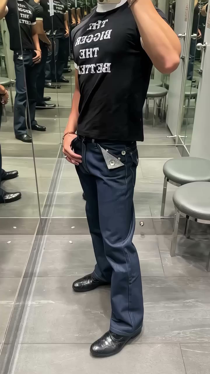 Fitting TBTB Ringer Tee & Loose Bootcut Denim