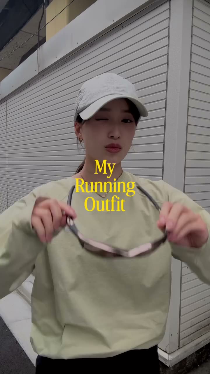 Running outfit💫 cap: @undercontrol.urh @undercontrolglobal #ランニング #outfit…