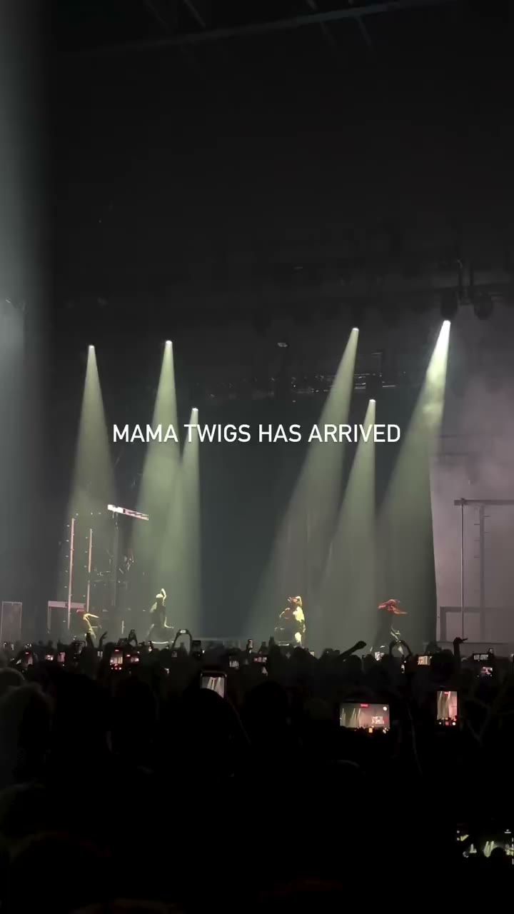 Body High Tour Paris 🩵 #fkatwigs #rave