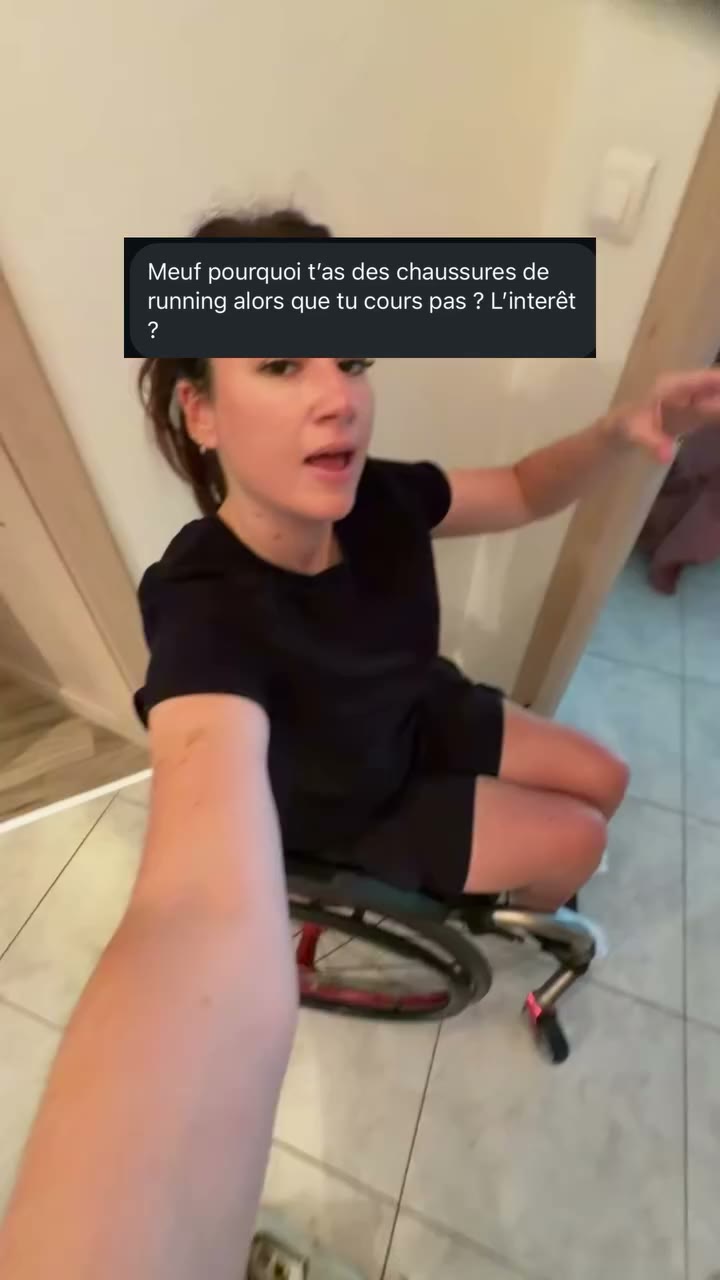 Même si on roule et qu’on ne marche pas on a le droit aux belles chaussures et…
