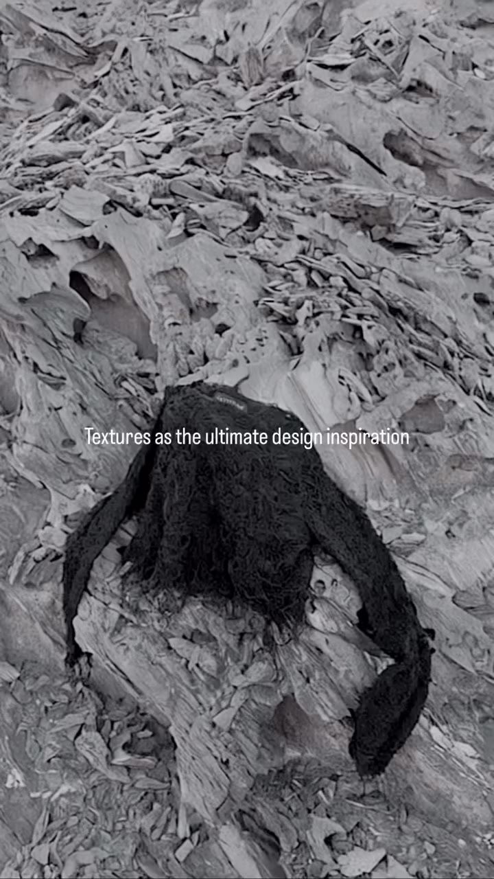 We, as humans, have always found inspiration in textures, stones, formations…