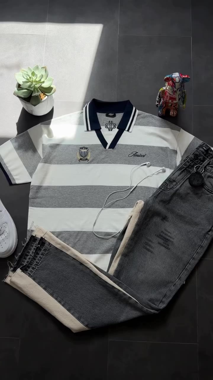 Style our knitted polo for World Cup summer 🏆