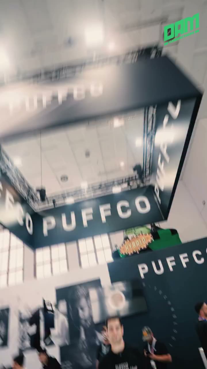 Two booths, one mission. 🔥 @puffco is making a strong statement at…
