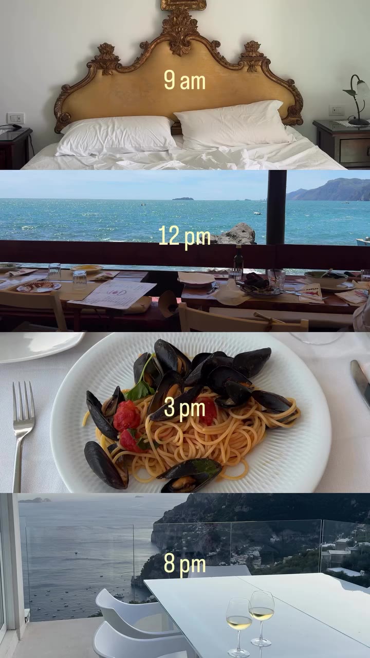 the only way I want my summer days to look 🌊👙🍝 🥂#eurosummer #summer2026…