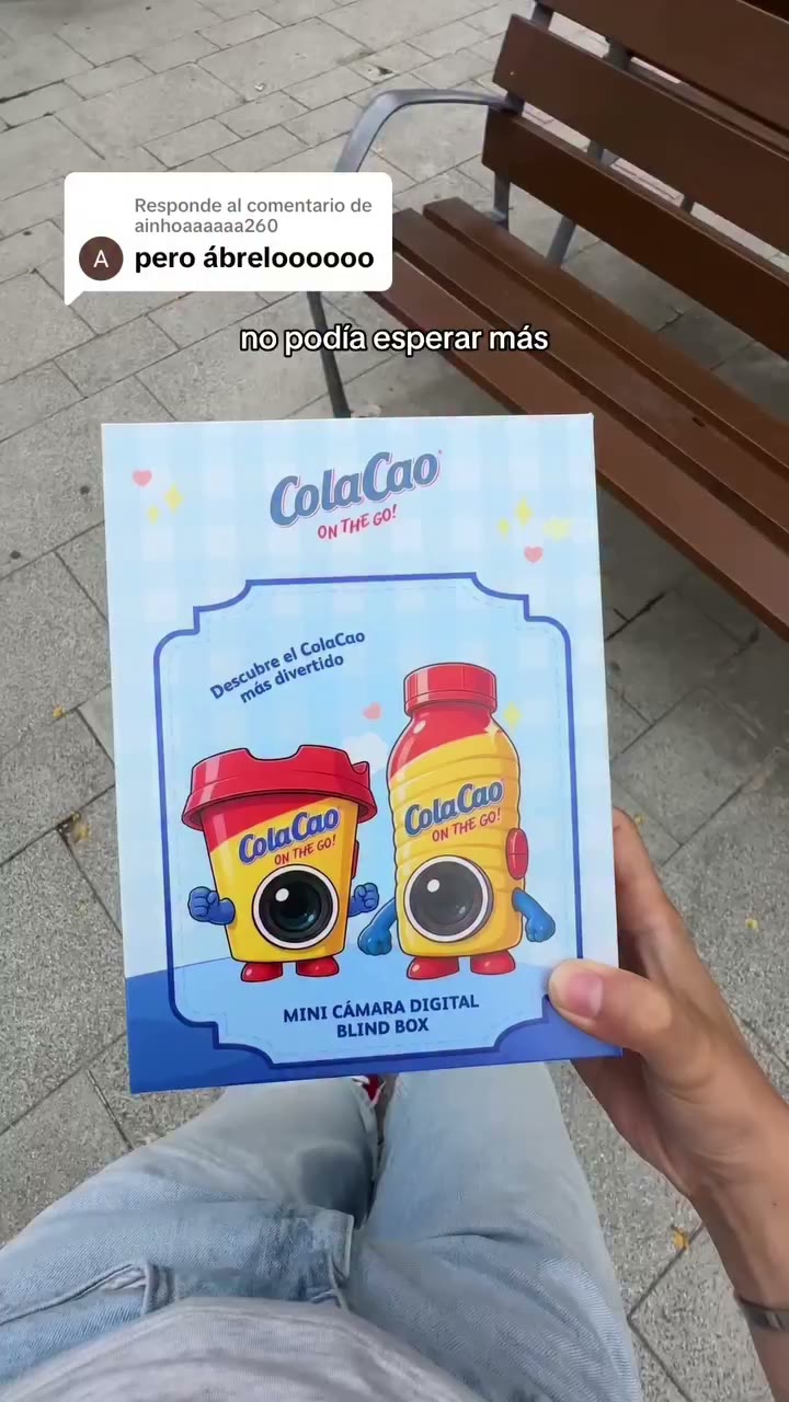 A tus órdenes🫡🫶🏻 #colacaoonthego #blindbox #charm
