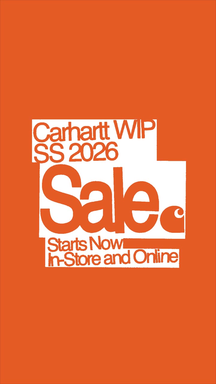 S/S26 SALE - Starts now. In-store and online. Link in bio.⁠ ⁠ #CarharttWIP…