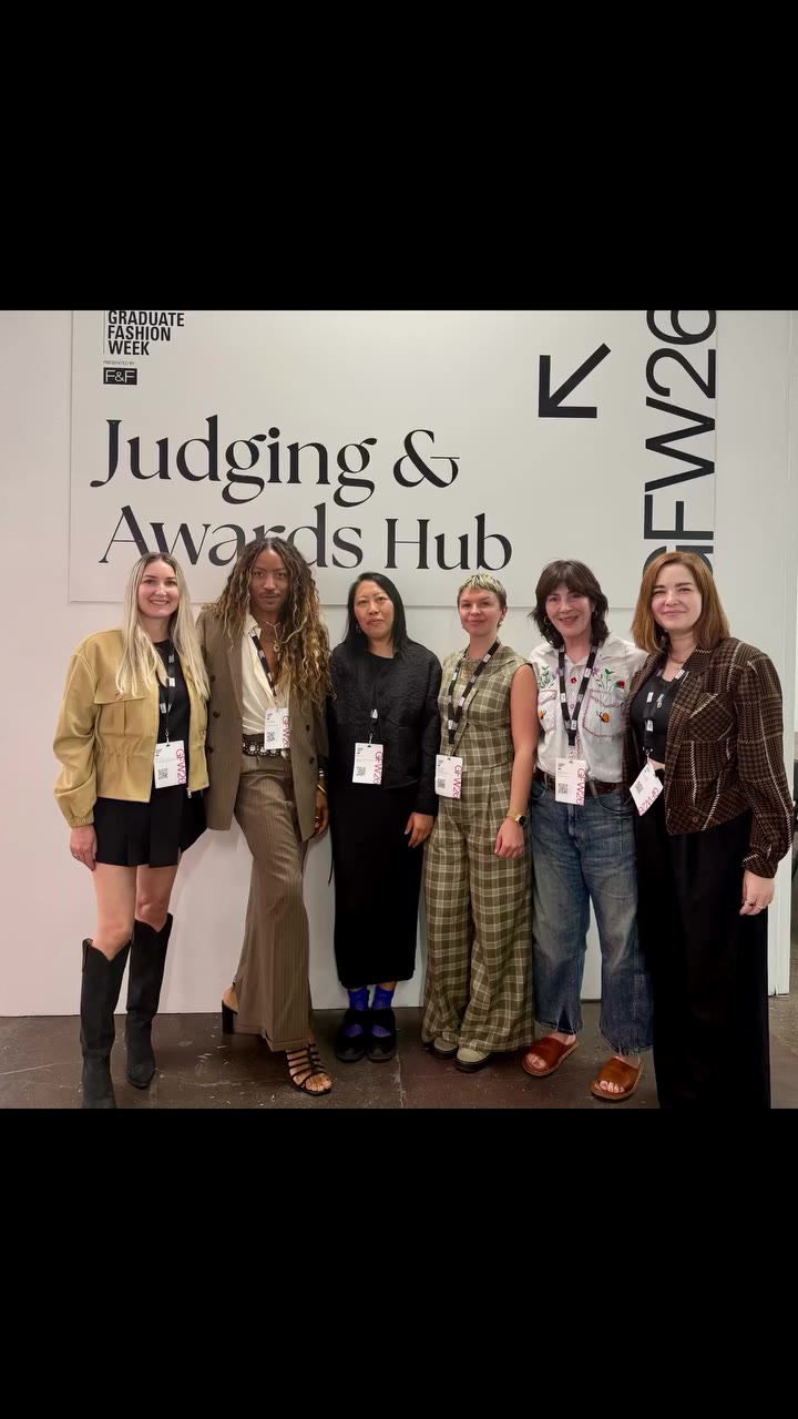 GRADUATE FASHION WEEK LONDON - JUDGING PATTERN CUTTING Enjoyed being part of…