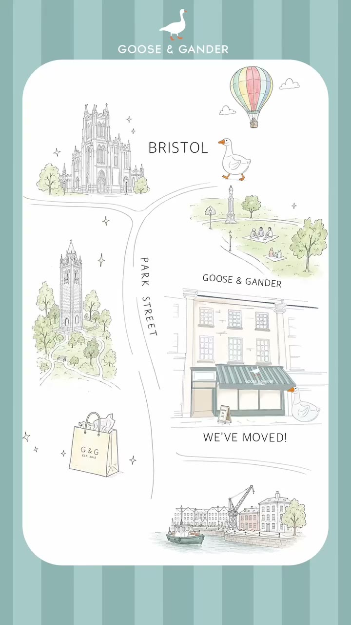 Bristol, we've moved 📍 You'll soon find us on Park Street. More updates…