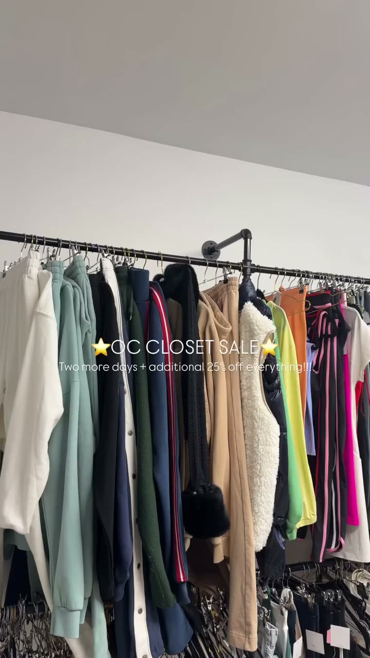 OC girls! 🛍️🛍️ Two more days today & Friday!!! 12-5:30 PM 📍333 E 17th st…