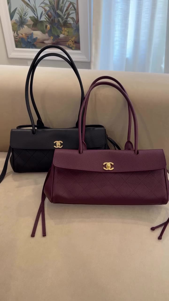 Why stop at one when you can buy in two different colors. Chanel east west bag…