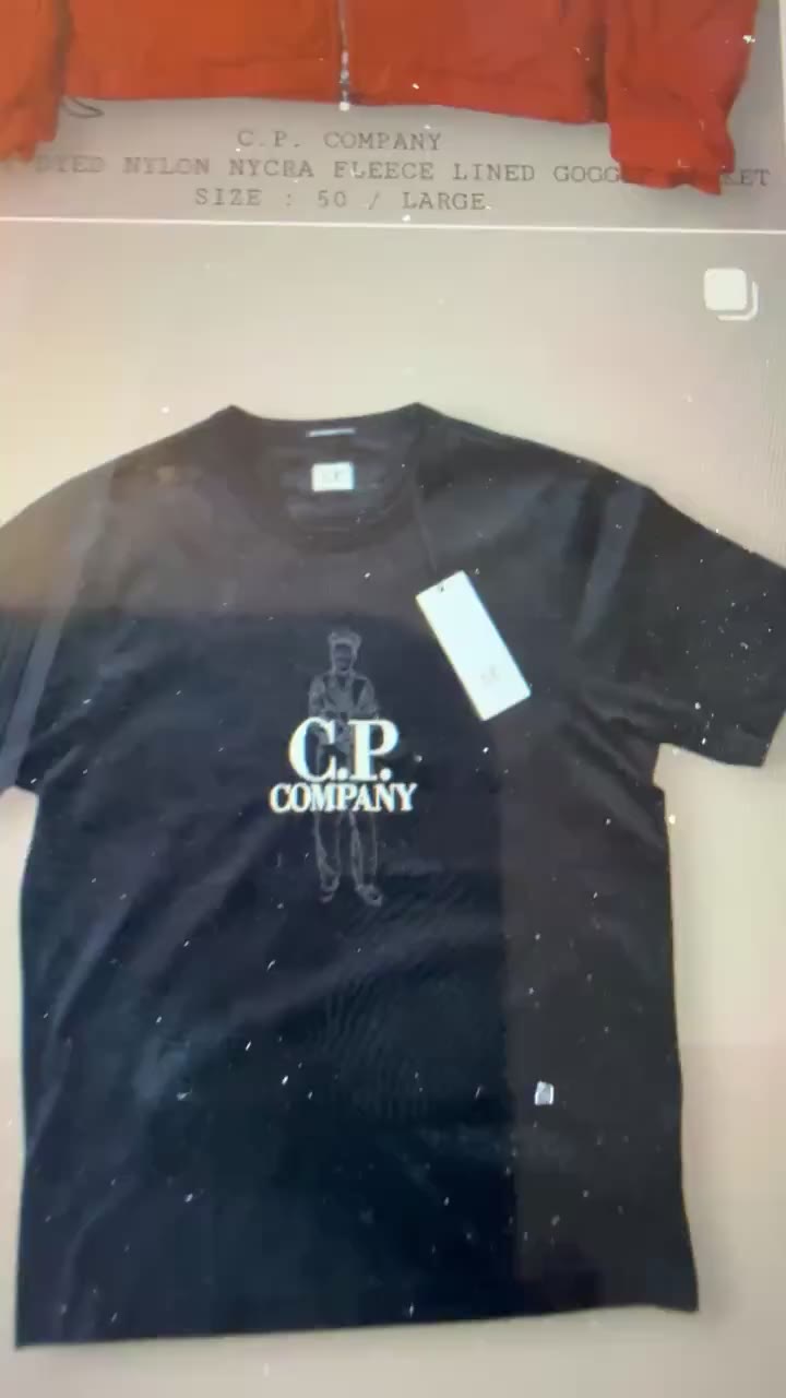 LIVE RAFFLE DRAW 🎰 : C.P. COMPANY MERCERIZED COTTON EMROIDERED SAILOR LOGO…