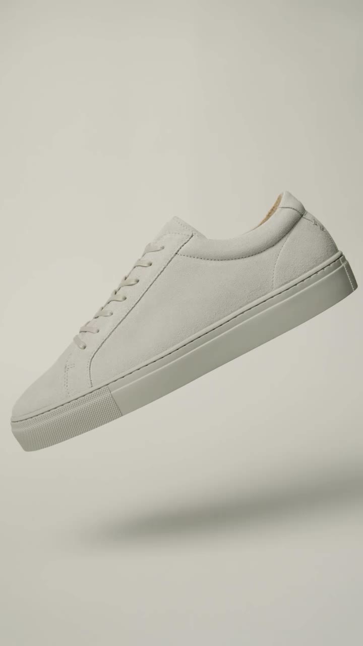 Series 1. Minimal Suede Sneakers for wherever summer takes you