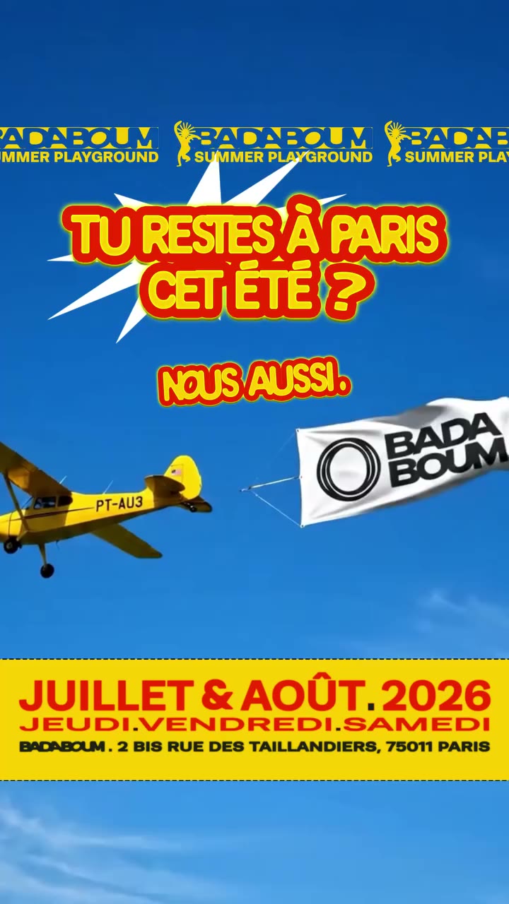 ON EST LÀ TOUT L'ÉTÉ ☀️ Clubbing non-stop tout juillet et tout août · le seul…