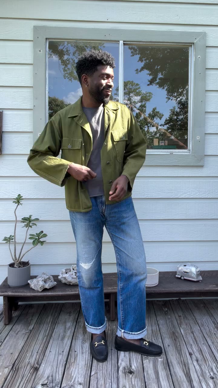 A lot of heartbreak and love went in to these things. Denim in question…
