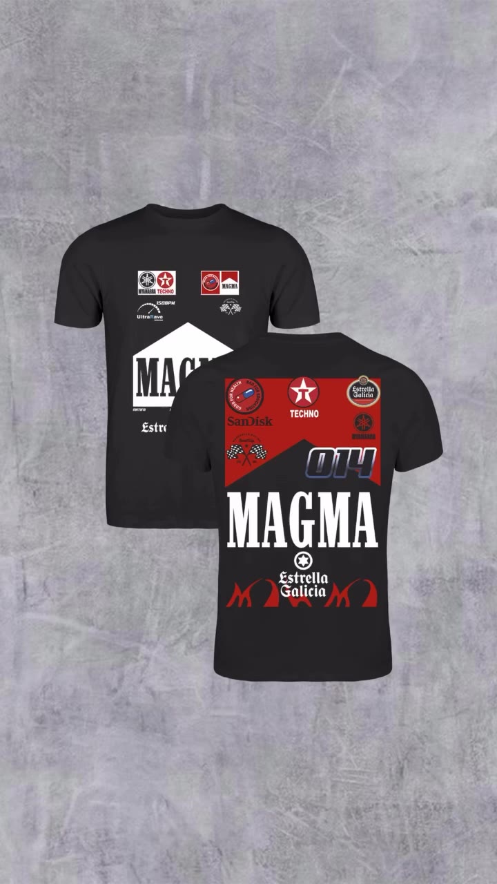 MAGMA SPEED RAVER - Edição Limitada - 20Pçs *não é oversized* Releitura da…