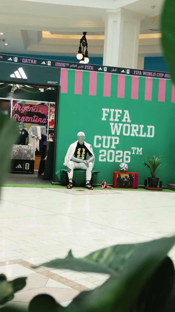 هنا تعيش الكورة ⚽️ زوروا adidas FIFA World Cup Pop-Up في فيلاجيو مول، قطر 🇶🇦…