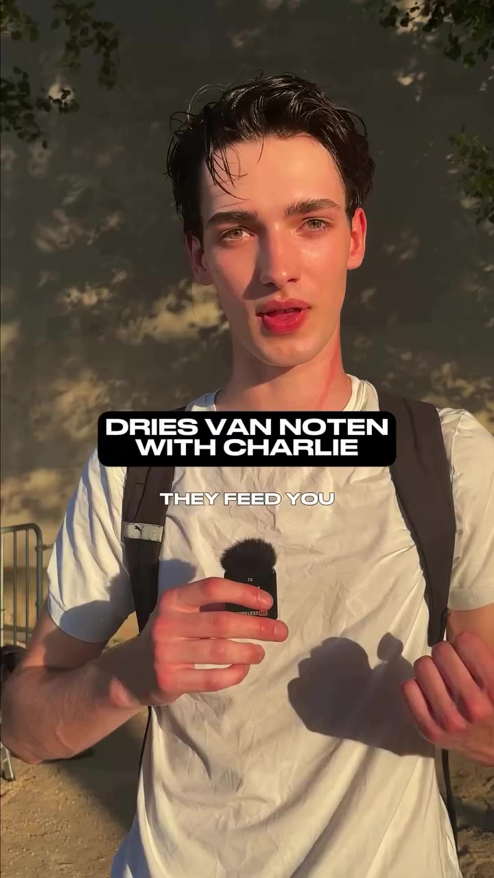 @charliehowe___ for @driesvannoten MEN SPRING SUMMER 2027 🪶