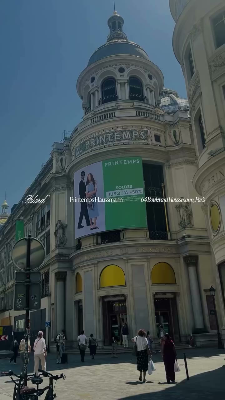Discover Palard now at Printemps Haussmann, Paris.