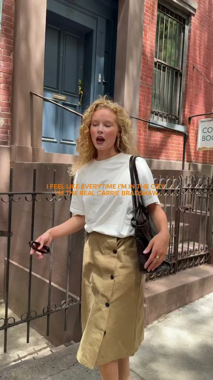 advertisement for @kevin.murphy there is only space for one Carrie bradshaw in…