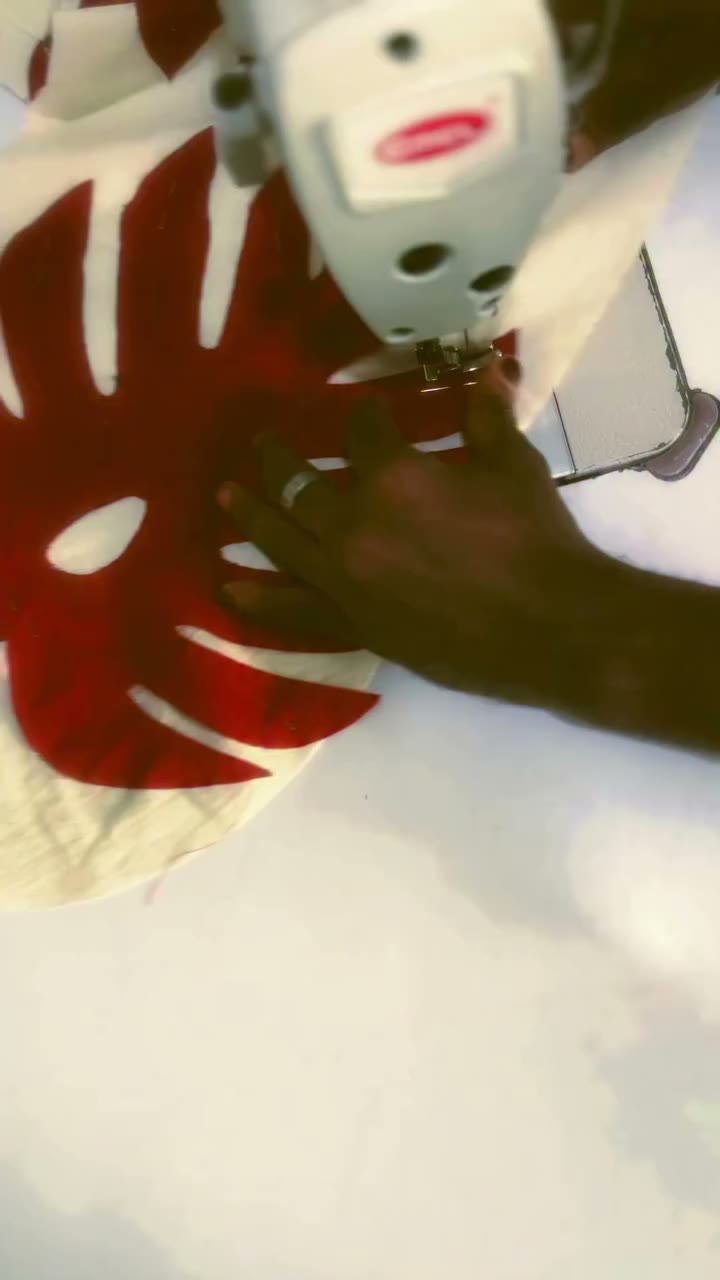 These hand-cut textures reinterpret the language of appliqué and openwork…