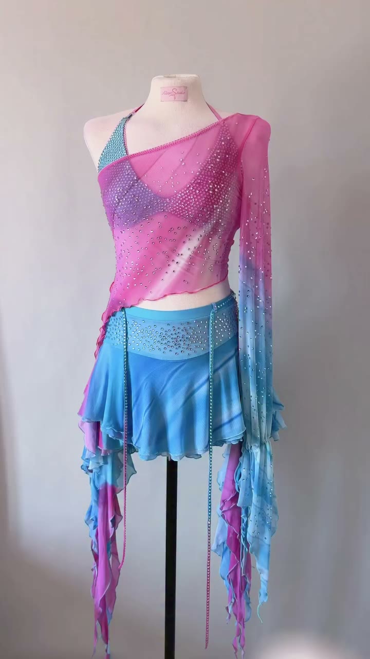 Fairy custom look inspired on the trans flag 🏳️‍⚧️ #transisbeautiful #fairy…