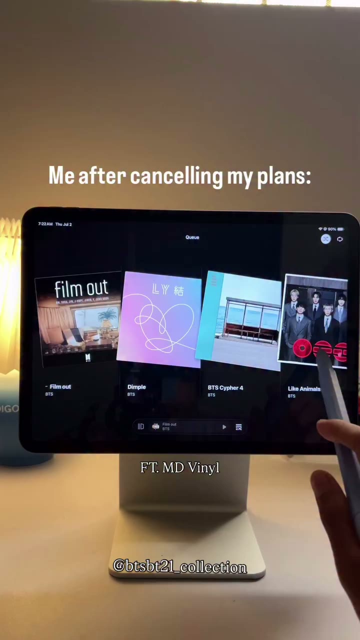 Cancelling my plans just to listen to BTS and enjoy being myself 💜🥹…