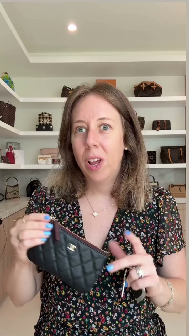 How to turn a CC Mini O Case into a key holder #miniocase #caviarleather…