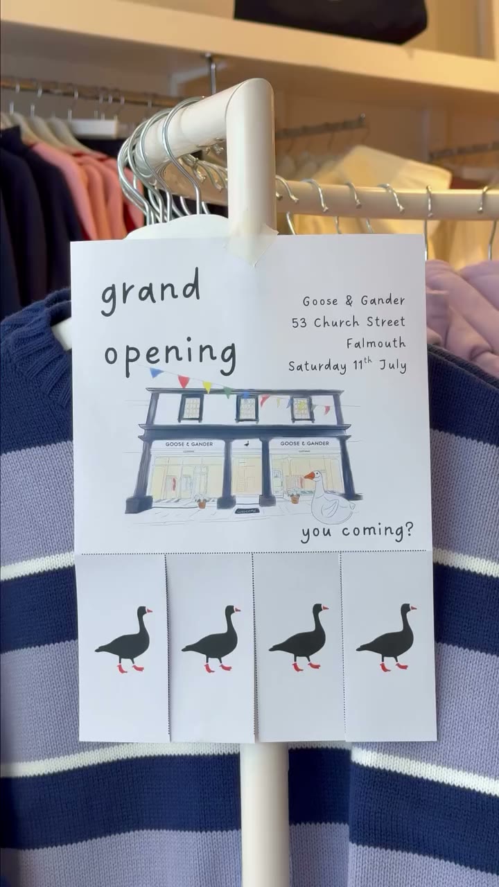 This Saturday, we’re celebrating the launch of our brand new Falmouth store…
