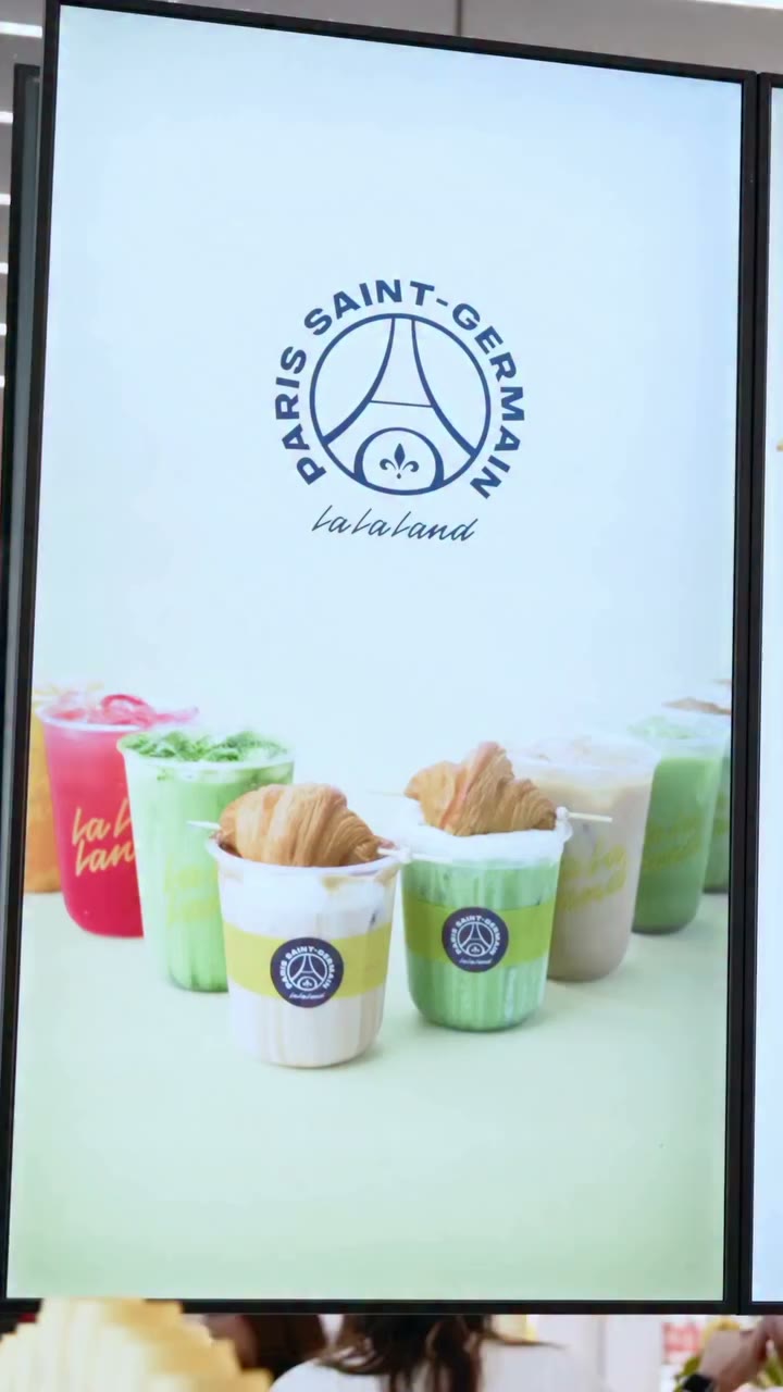 @lalaland X @psgcafe Try it out until 12th!