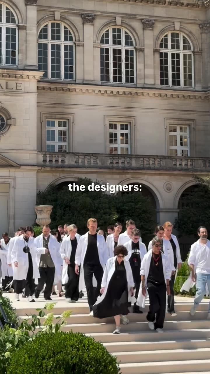 Just like he did at Valentino, #PierpaoloPiccioli pays homage to the countless…