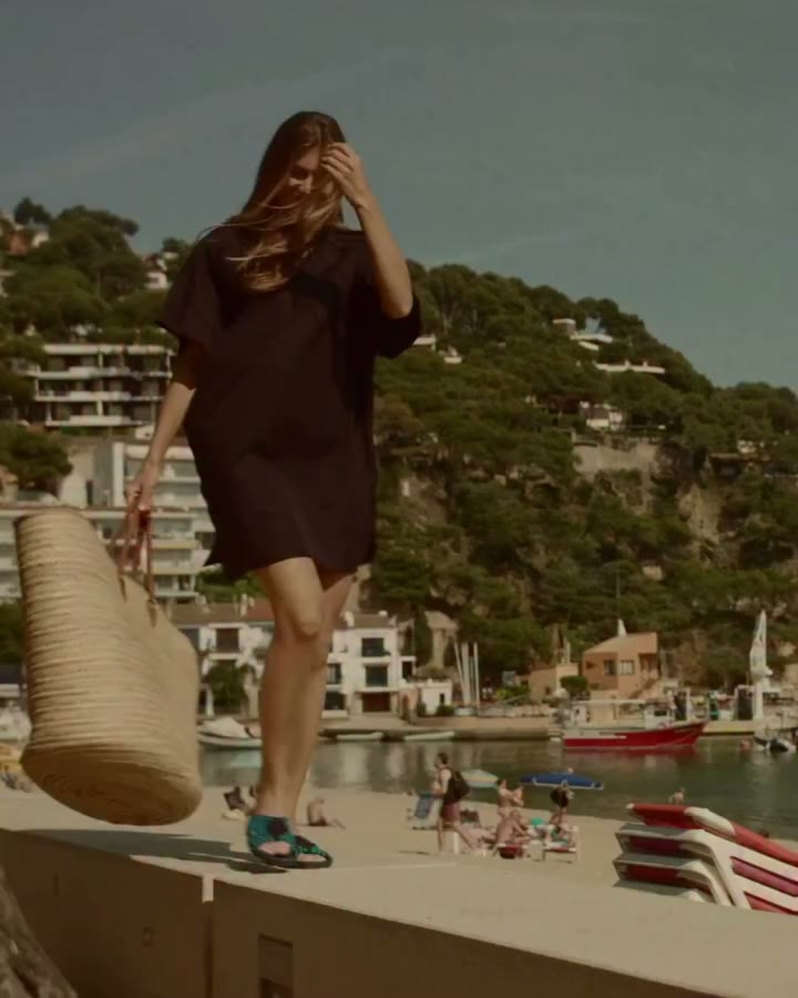 The Gala Dress in Black, captured in motion for our latest summer campaign in…