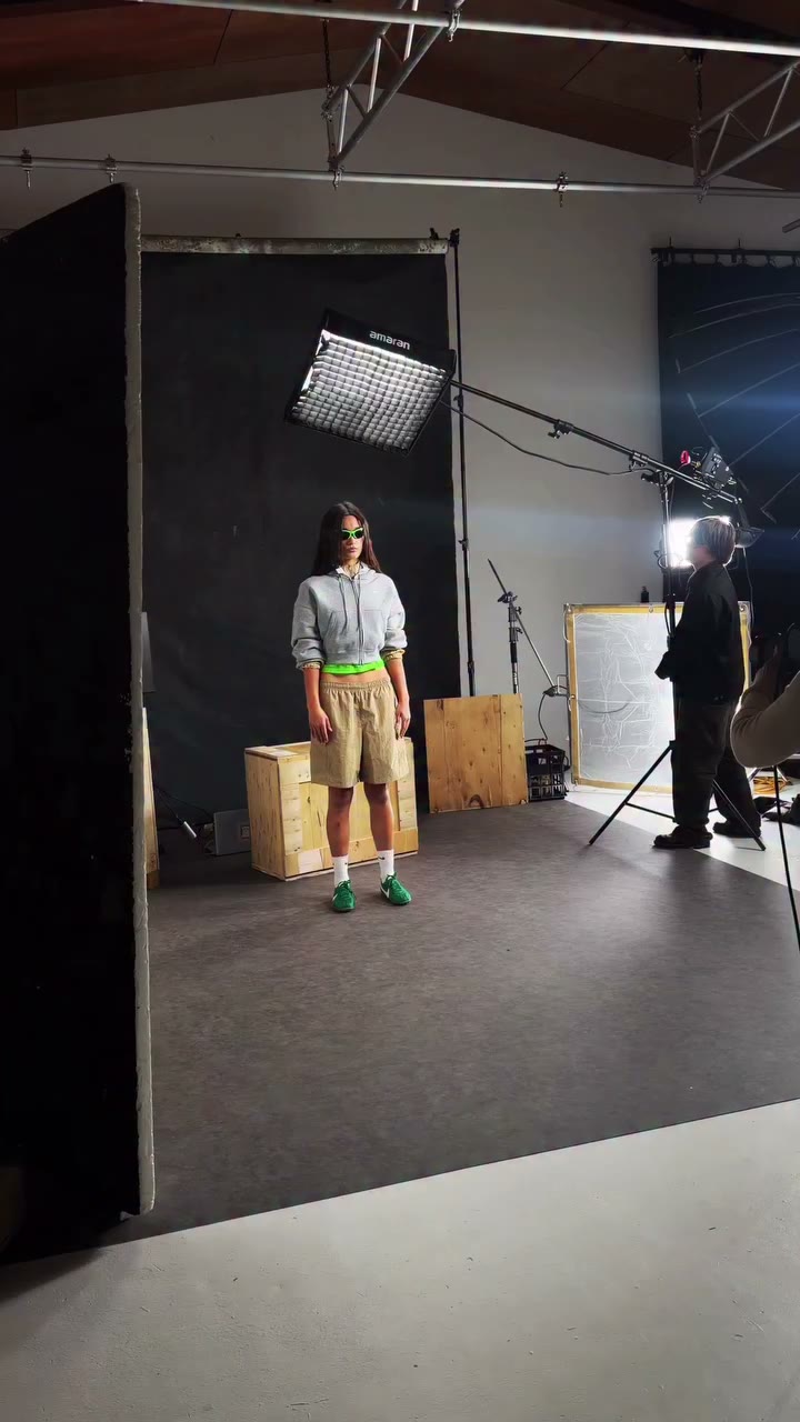 Hair + Makeup for the @nikesportswear @nike Moon Shoe Campaign 👟 Had the best…