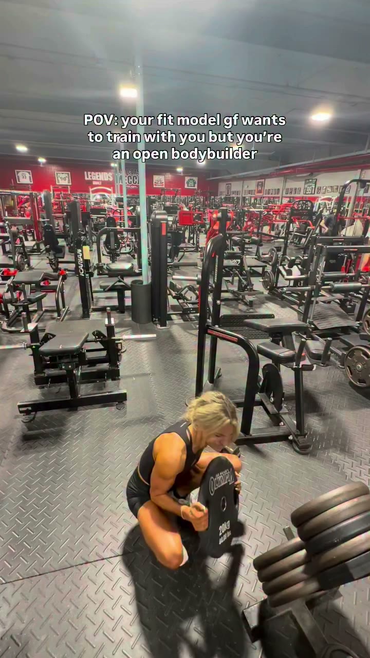 she’s smol but mighty 🥹 @steveweinberger.bevsgym