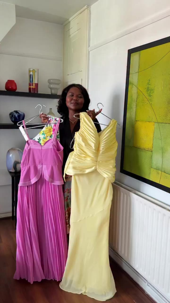 AD - Summer occasion wear starts here. Three beautiful dresses, but only can…