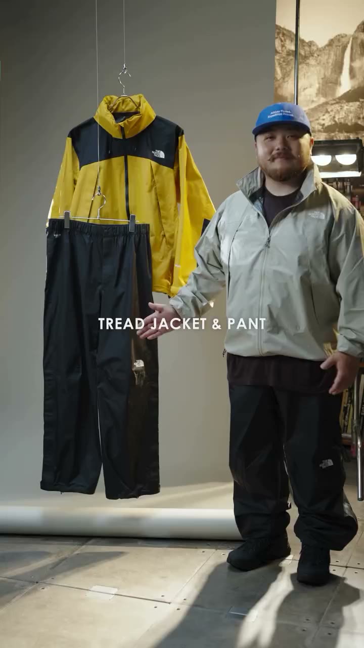 【THE NORTH FACE】 急な雨の日も、外遊びも、普段使いも。 ザ・ノース・フェイスの独自防水素材「WUROS」を採用した「TREAD JACKET…