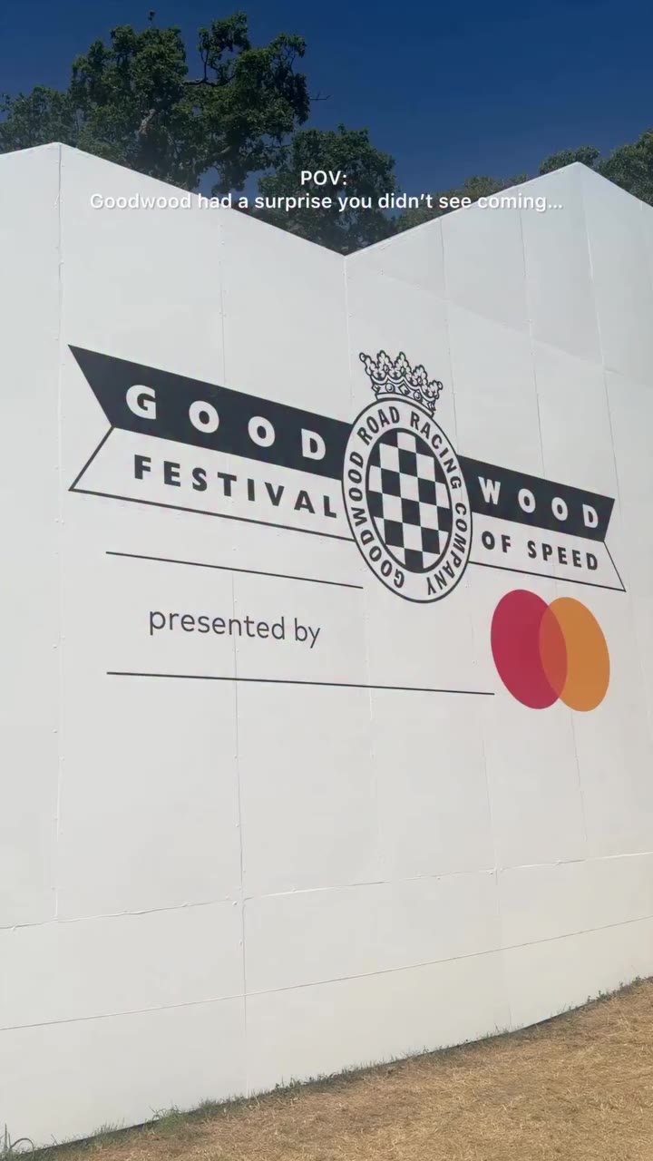 Welcome to the world’s greatest celebration of automotive culture… I arrived…