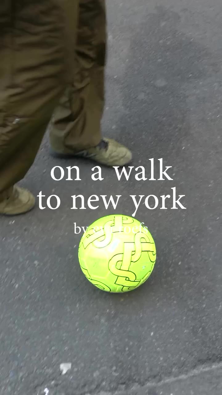 on a walk to new york by @evaroefs — we came a long way, passing through…