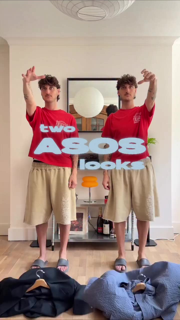 Same person, two different styles. Which one do you prefer? @asos #ad #asos