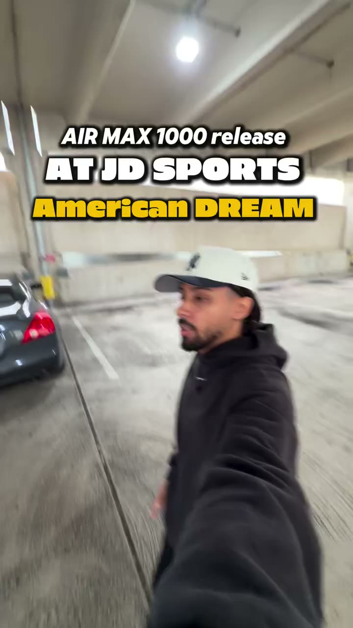 Heading over to @jdsportsus American Dream for a exclusive Air max 1000…