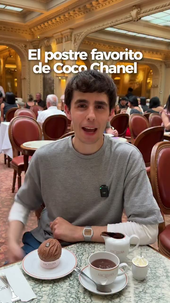 Probando el postre favorito de Coco Chanel en París: el Mont-Blanc de la…