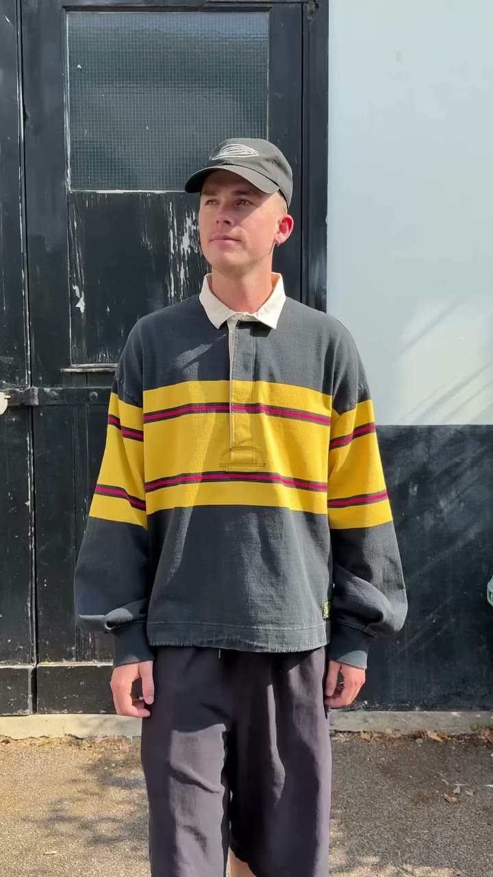 Just in: @kapitalglobal The Panel Striped Jersey Rugby Shirt, available in two…