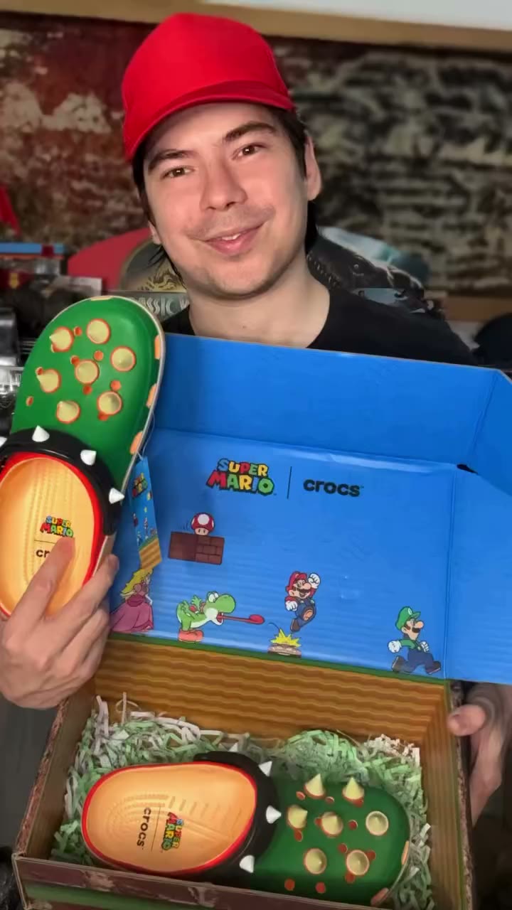 Sobrang ganda nito!💯 Super Mario Bros collab with @crocsph #supermariobros…